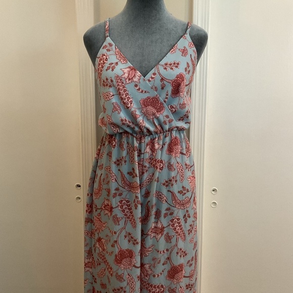 💙 BOOHOO PAISLEY PRINT WRAP STRAPPY JUMPSUIT - Picture 5 of 8